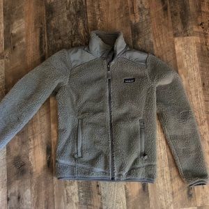Patagonia Gray Fuzzy Jacket